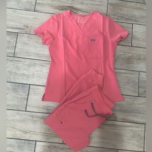 Desert Rose FIGS scrub set